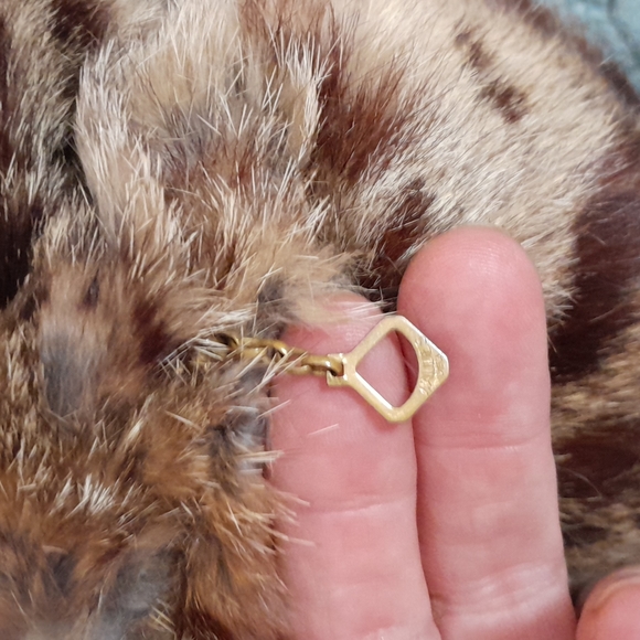 Vintage 1920s-30s Flapper Era Hand Muff with inside  zipper pocket. - Picture 4 of 10